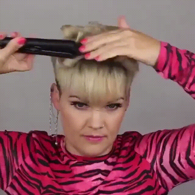 Elena – Mini-Lockenstab mit Doppelzweck-Keramikplatten