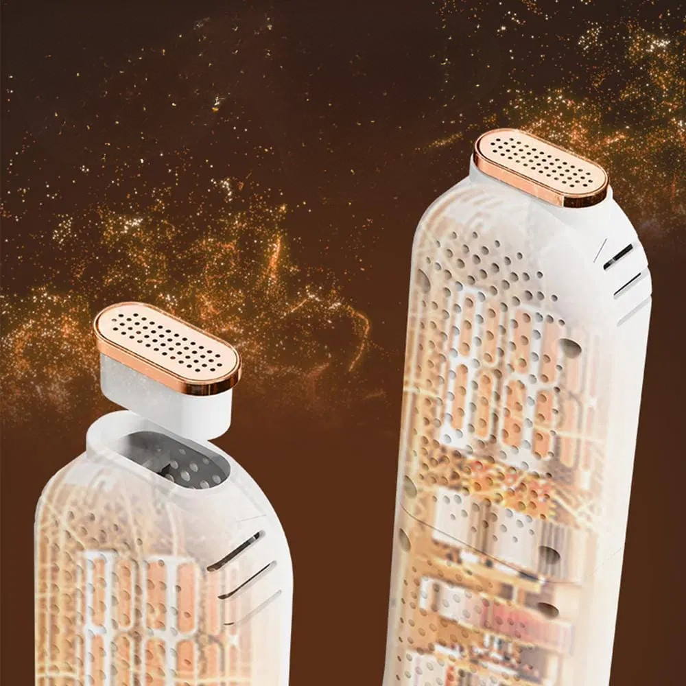 AirWarm - Faltbarer elektrischer Schuhtrockner mit 360°-Heizung für geruchsfreies Trocknen