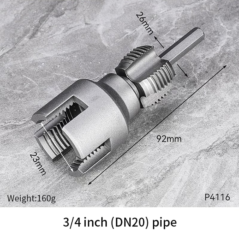 PipeTwist – Gewindeschneidwerkzeug mit Doppelfunktion für schnelles und präzises Rohrschneiden