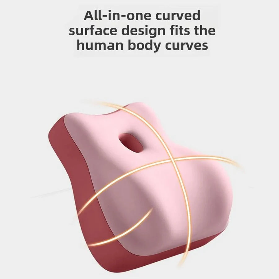 LovoraWave – Ergonomisches Wellenkissen zur Unterstützung von Rücken, Hüften, Schultern und Nacken
