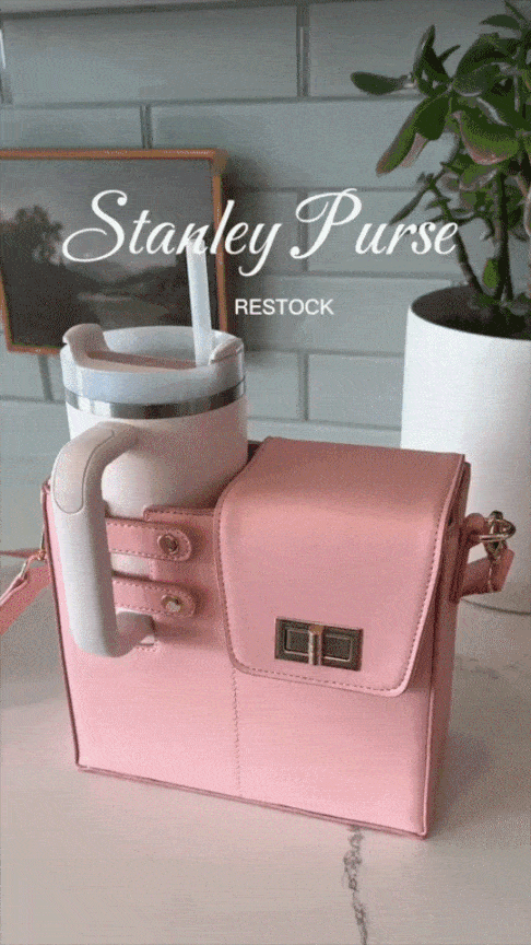 Alice – Modische Schultertasche mit Halterung für Sport-Wasserflaschen