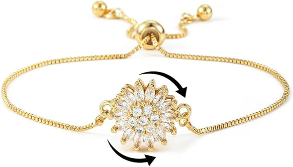 MoodBloom – Sonnenblumen-Stimmungsarmband für positive Energie