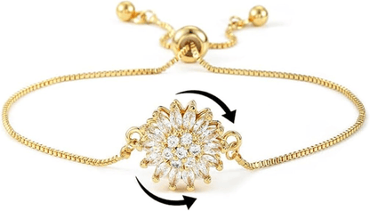 MoodBloom – Sonnenblumen-Stimmungsarmband für positive Energie