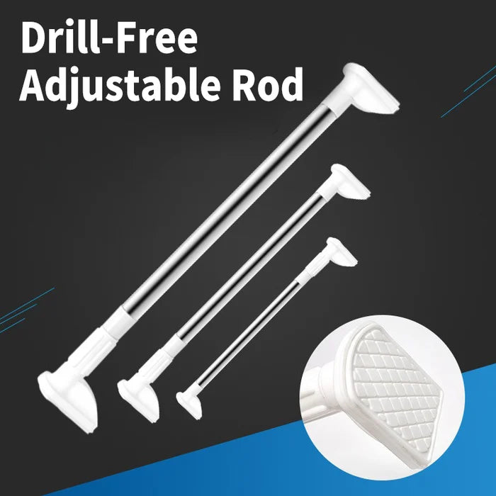 RodMate – Verstellbare Gardinenstange mit bohrfreier Installation