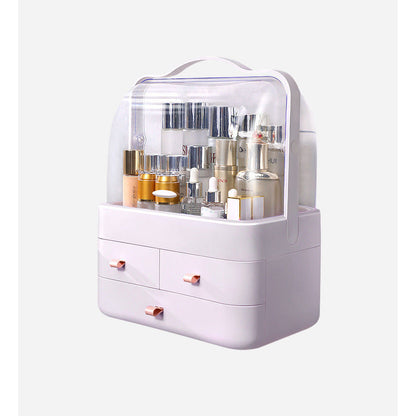 ClearCharm – Make-up-Organizer mit großem Fassungsvermögen und transparentem Deckel