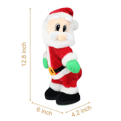 SantaJive – Tanzende, musikalische Weihnachtsmannfigur für festlichen Weihnachtsspaß
