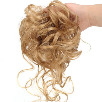 HairGlow – Einfacher Messy Bun Haarteil für Natürliches & Weiches Volumen