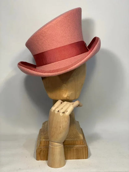TwistHat – Handmade asymmetric wool top hat with stylish flair
