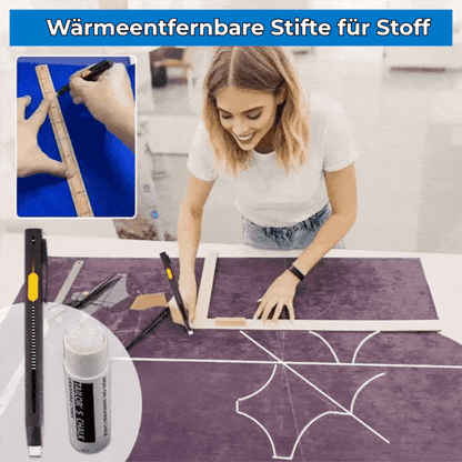 MarkMaster - Zeichnet präzise Linien, die sofort durch Wärme verschwinden