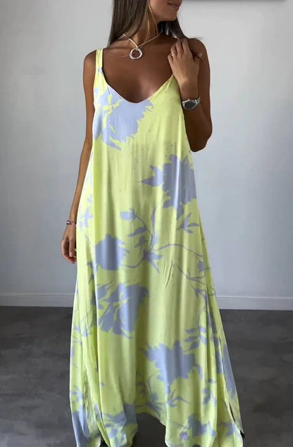 Juliet – Luftiges Blumen-Maxikleid im Boho-Sommer-Style