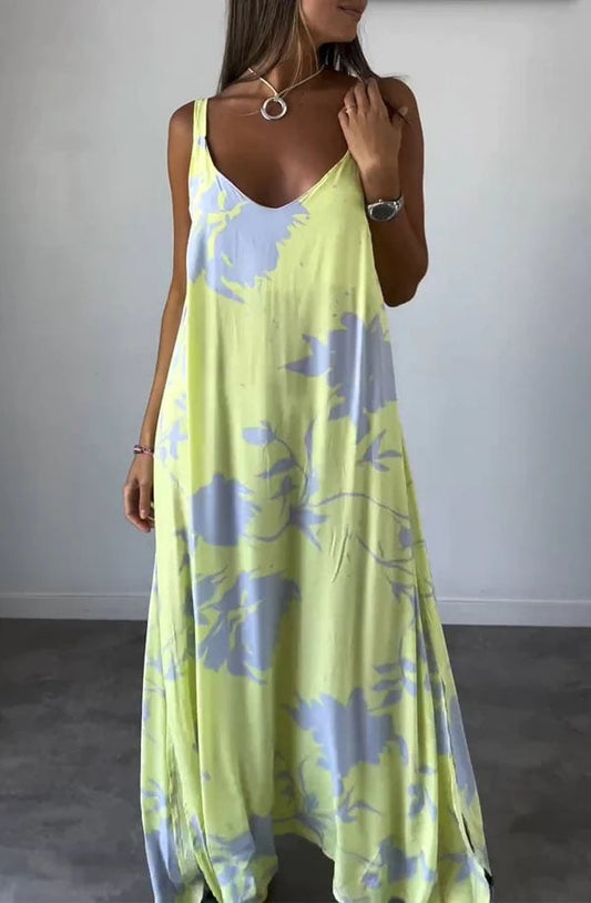 Juliet – Luftiges Blumen-Maxikleid im Boho-Sommer-Style