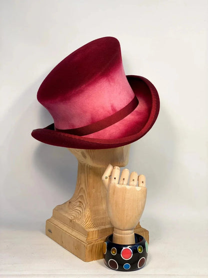 TwistHat – Handmade asymmetric wool top hat with stylish flair