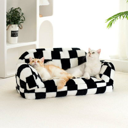 Snoozle – Haustier-Ecke im Retro-Stil mit Plüschkissen und gemütlichem Komfort