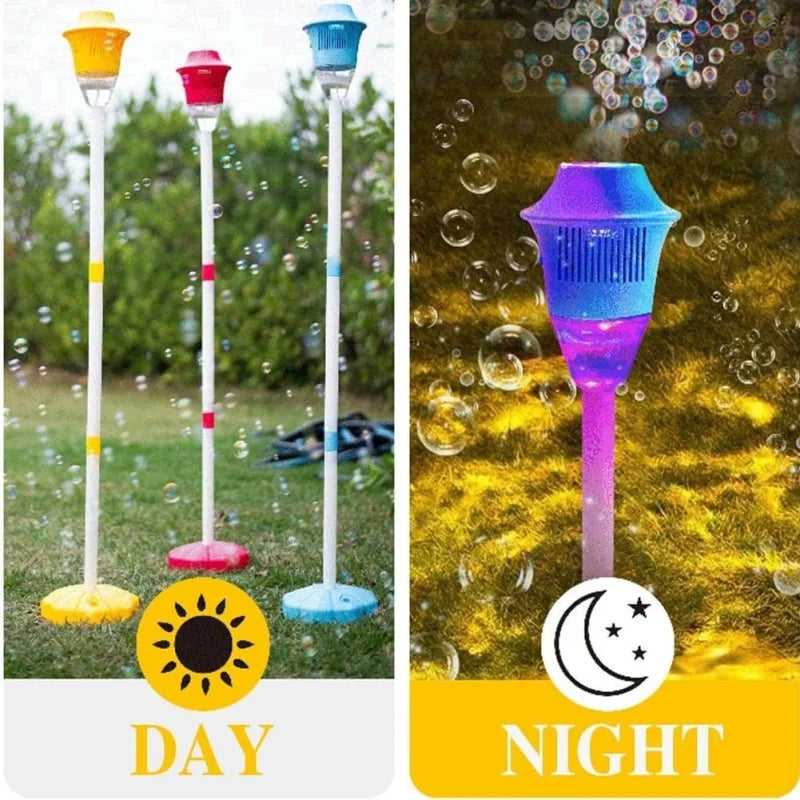 LumeBubbles – Bunte Seifenblasenlampe mit Licht- und Musikspaß