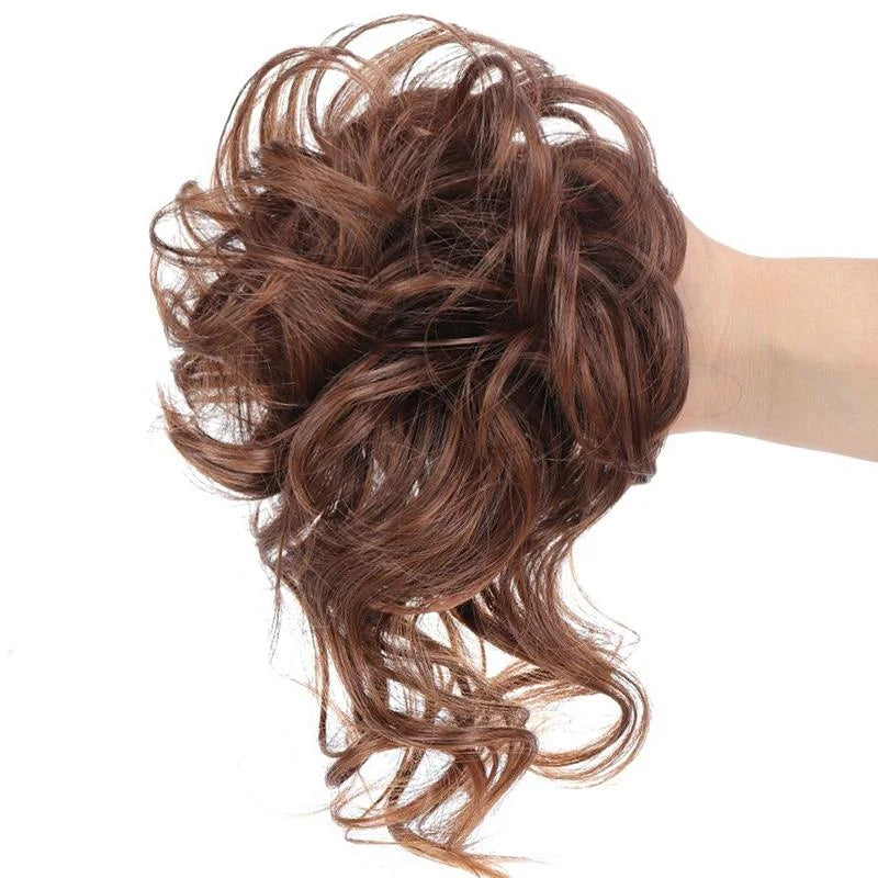 HairGlow – Einfacher Messy Bun Haarteil für Natürliches & Weiches Volumen