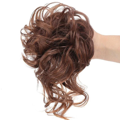 HairGlow – Einfacher Messy Bun Haarteil für Natürliches & Weiches Volumen