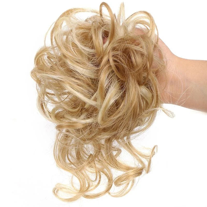 HairGlow – Einfacher Messy Bun Haarteil für Natürliches & Weiches Volumen