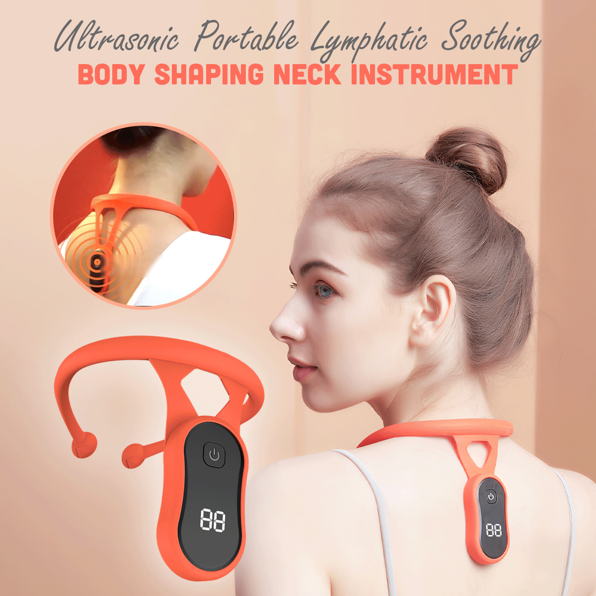 NeckRelief – Tragbares Gerät gegen Lymphatische Stauung