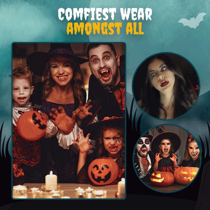 GhoulFangs – Einziehbare Vampirzähne für Halloween-Cosplay