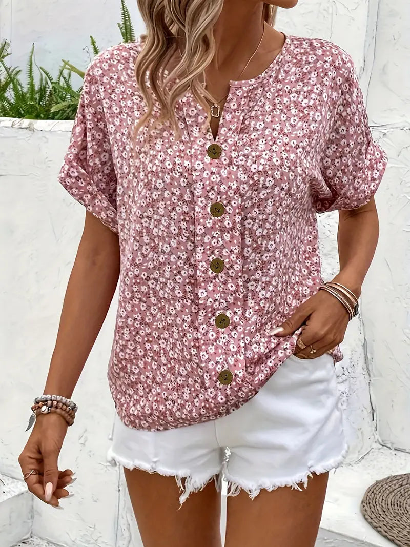 Lina – Kurzes Sommertop mit femininem, luftig-leichtem Design