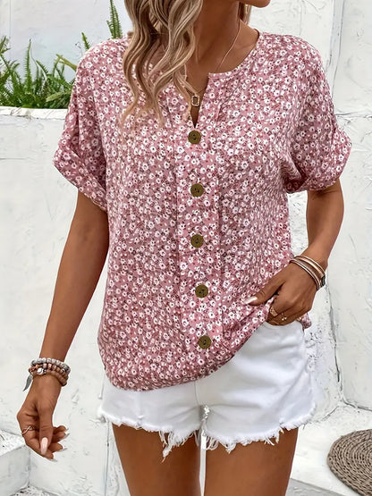 Lina – Kurzes Sommertop mit femininem, luftig-leichtem Design