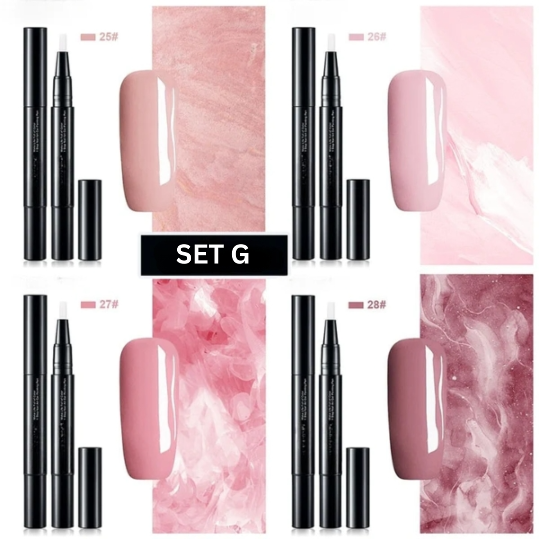 NailMagic – Präzises Gelstift-Set mit Feinen Applikatoren für Kreatives Nageldesign