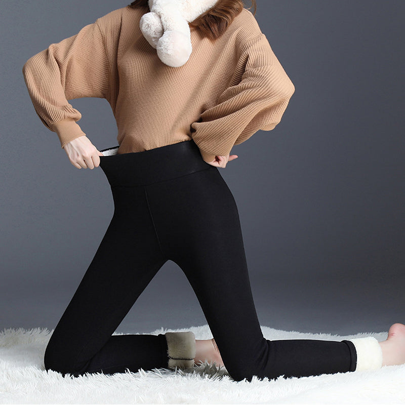 Ayla – Doppellagige, warme Leggings für stilvollen Winterkomfort