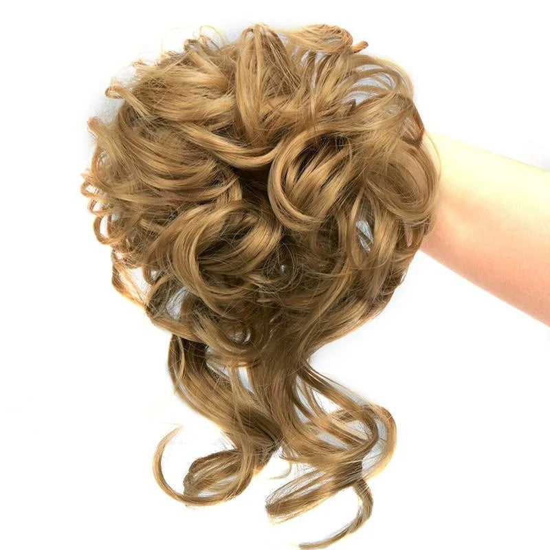 HairGlow – Einfacher Messy Bun Haarteil für Natürliches & Weiches Volumen