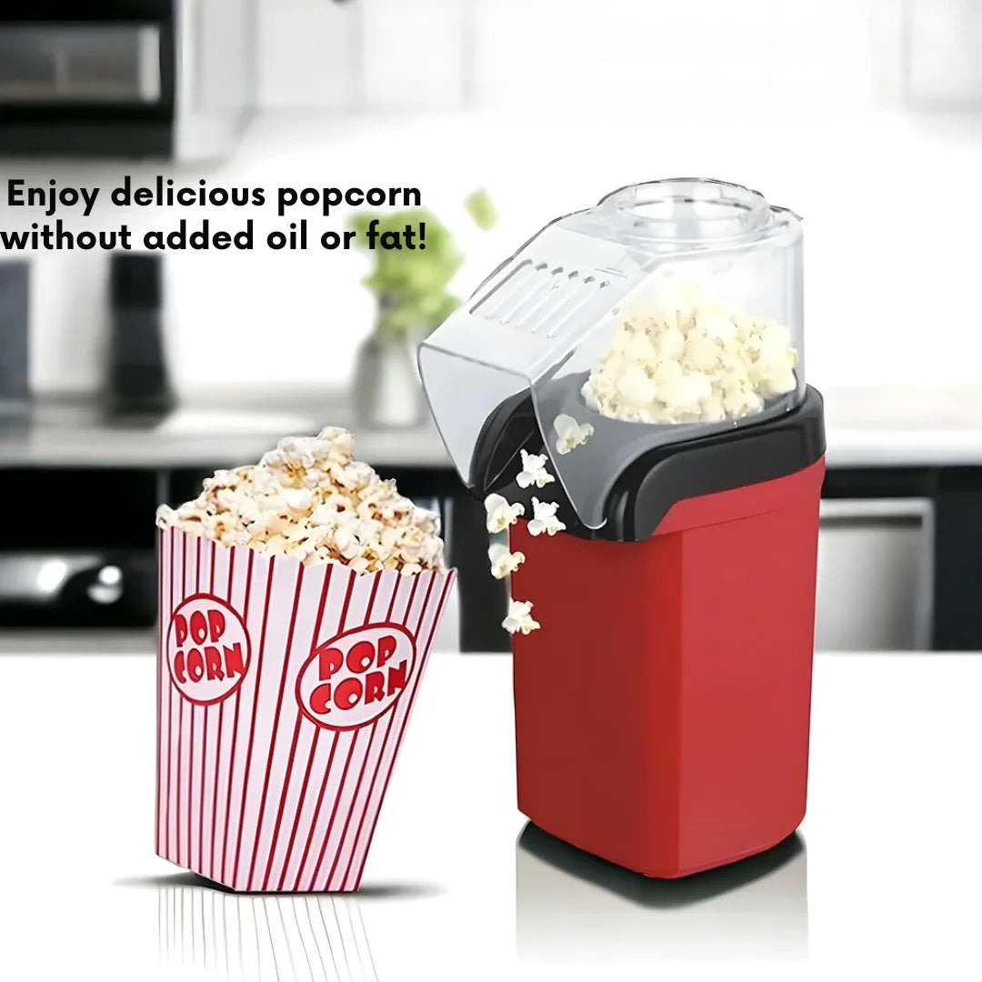 PopChef – Schneller Popcorn-Maker mit fettfreier Zubereitung und kompaktem Design