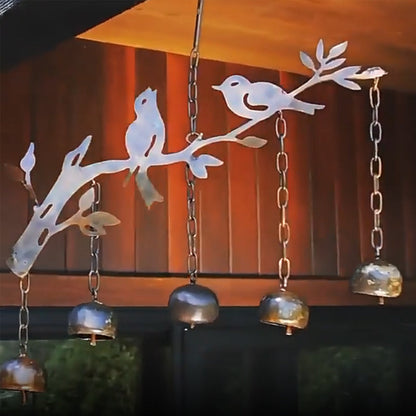 ChirpCharm – Handgefertigtes Vogel-Windspiel für ruhige Gärten