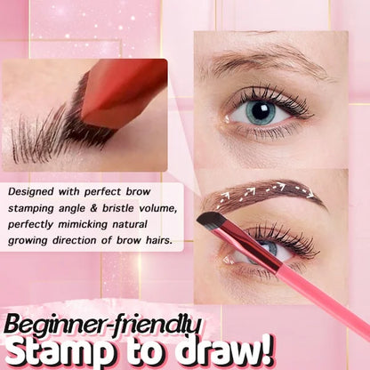 Stamp'nGo – 4D-Augenbrauen-Stempelpinsel für natürliche Brauen (1+1 GRATIS)