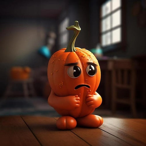 CozyPumpkin – Handgefertigter Deko-Kürbis für gemütliche Herbstdekoration