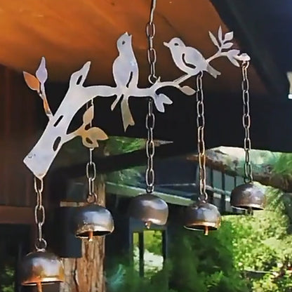 ChirpCharm – Handgefertigtes Vogel-Windspiel für ruhige Gärten