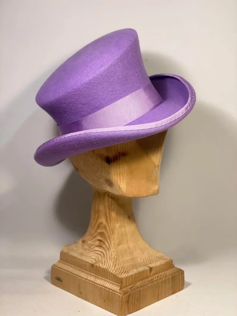 TwistHat – Handmade asymmetric wool top hat with stylish flair