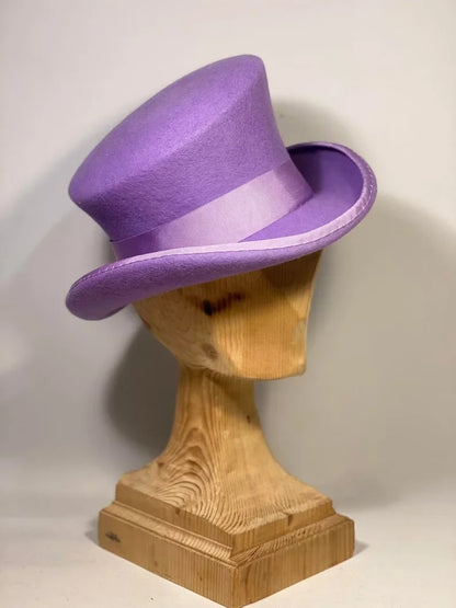 TwistHat – Handmade asymmetric wool top hat with stylish flair