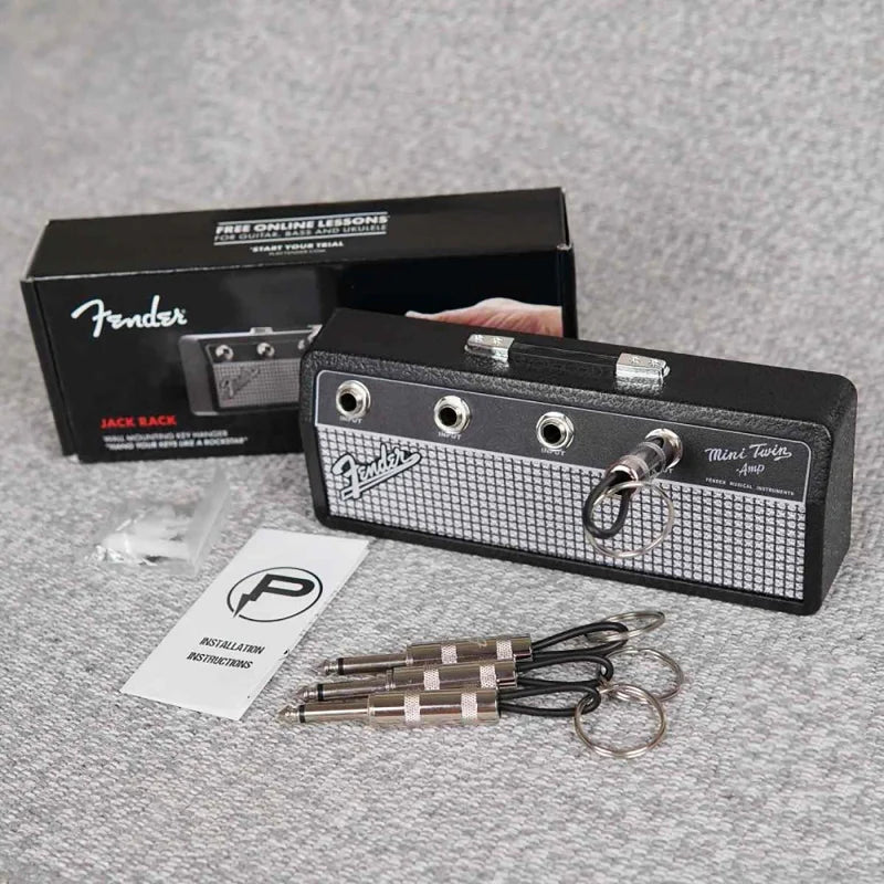 RockKey – Schlüsselhalter in Gitarrenform aus robustem Metall mit stylischem Design