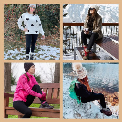 Ayla – Doppellagige, warme Leggings für stilvollen Winterkomfort