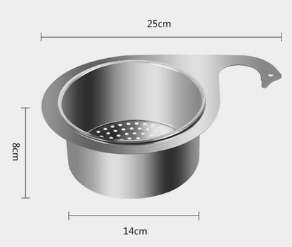 SinkSaver – Edelstahl Küchen-Spülbecken-Organizer für müheloses Aufräumen