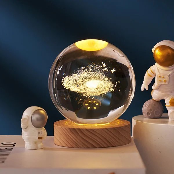 StellarOrb – Dekorativer kosmischer Globus für Bildungszwecke und als Dekoration für Zuhause