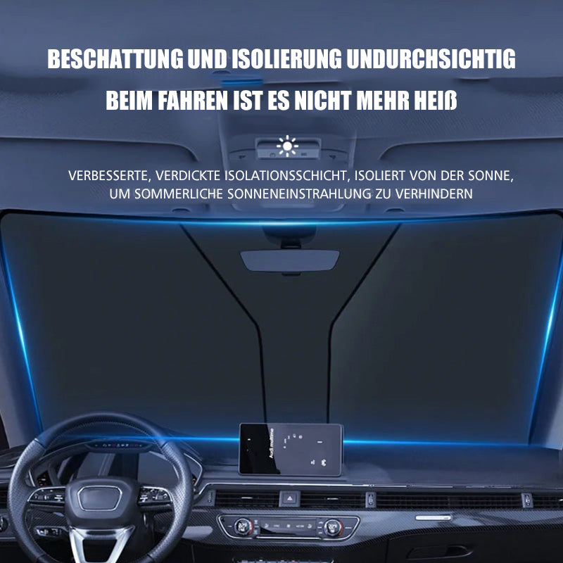 SunShield Pro – Mittlerer Sonnenschutz für die Windschutzscheibe im Autoinnenraum