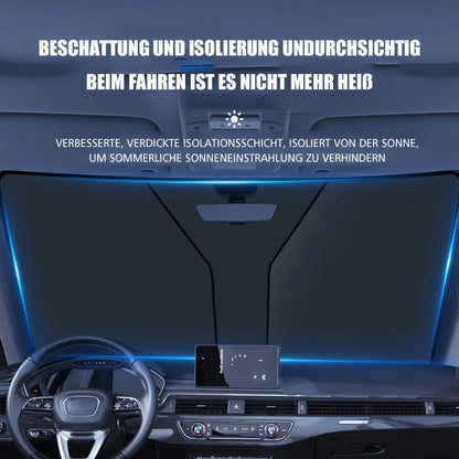 SunShield Pro – Mittlerer Sonnenschutz für die Windschutzscheibe im Autoinnenraum