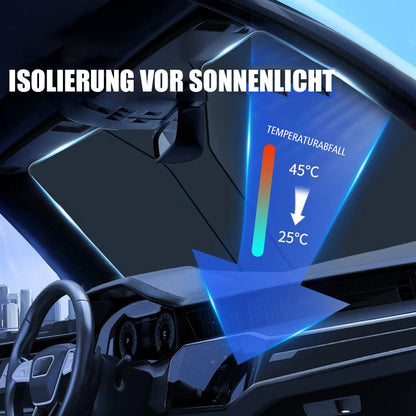 SunShield Pro – Mittlerer Sonnenschutz für die Windschutzscheibe im Autoinnenraum