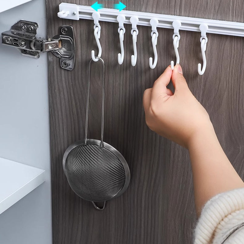 SpaceSaver – Verstellbares Schiebesystem für einfache Organisation
