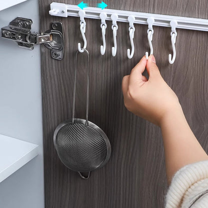 SpaceSaver – Verstellbares Schiebesystem für einfache Organisation