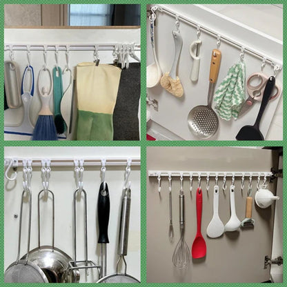 SpaceSaver – Verstellbares Schiebesystem für einfache Organisation