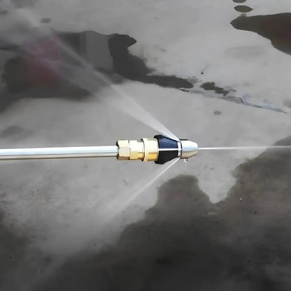 HydroBlast – Druckbetriebene Reinigungsdüse für Verstopfungen