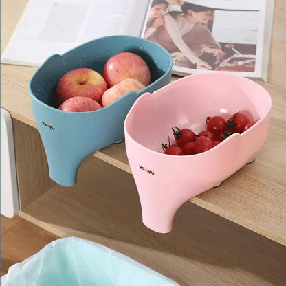 StrainMate – Elefantenförmiges Küchensieb für die einfache Zubereitung von Speisen