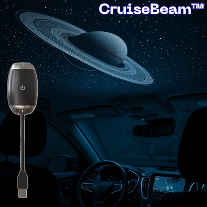 CruiseBeam – Auto-Projektionslampe für magisches Innenraumlicht