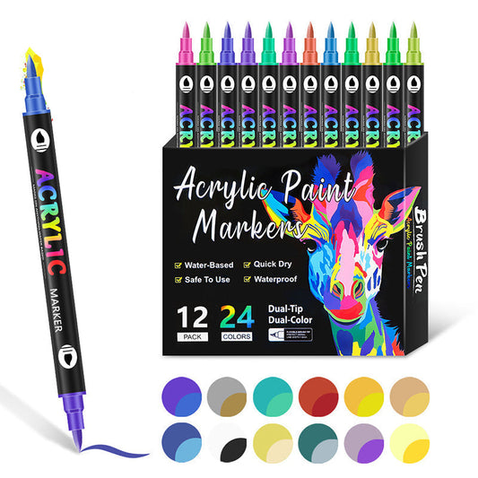 ColorFlow – Acrylmarker-Set für lebendige und präzise Kunstwerke