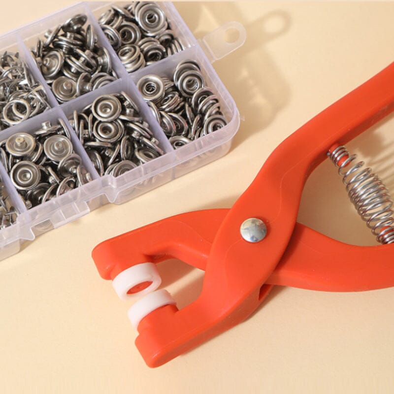 SnapButton – Multi-Purpose Fastener Replacement Kit with Tools